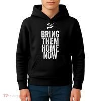 Bring Them Home Now I Stand With Israel Kids Hoodie thumb 4