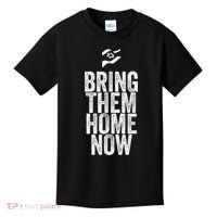 Bring Them Home Now I Stand With Israel Kids T-Shirt thumb 0