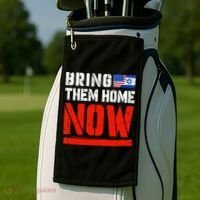 Bring Them Home Now  Bring Them Back  Israel Strong  Golf Towel thumb 2