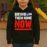 Bring Them Home Now  Bring Them Back  Israel Strong  Kids Hoodie thumb 3