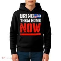Bring Them Home Now  Bring Them Back  Israel Strong  Kids Hoodie thumb 4