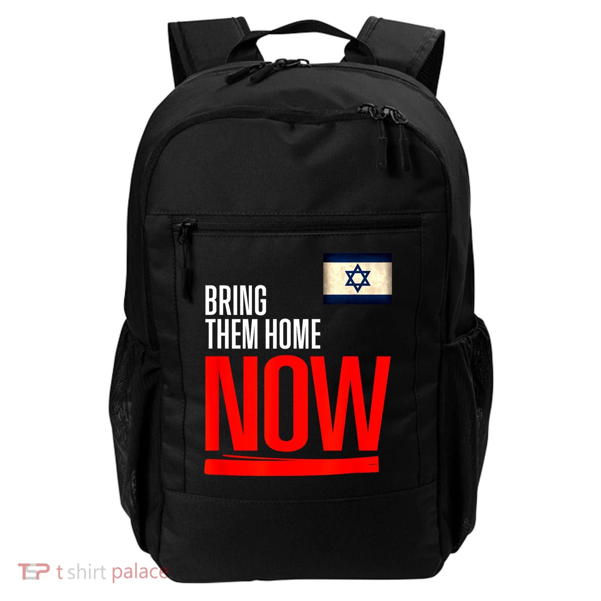Bring Them Home Now! Stand With Israel Flag Backpack