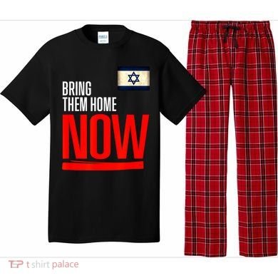 Bring Them Home Now! Stand With Israel Flag Pajama Set