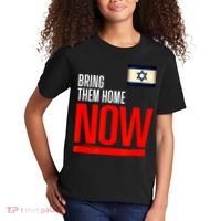 Bring Them Home Now! Stand With Israel Flag Kids T-Shirt thumb 2