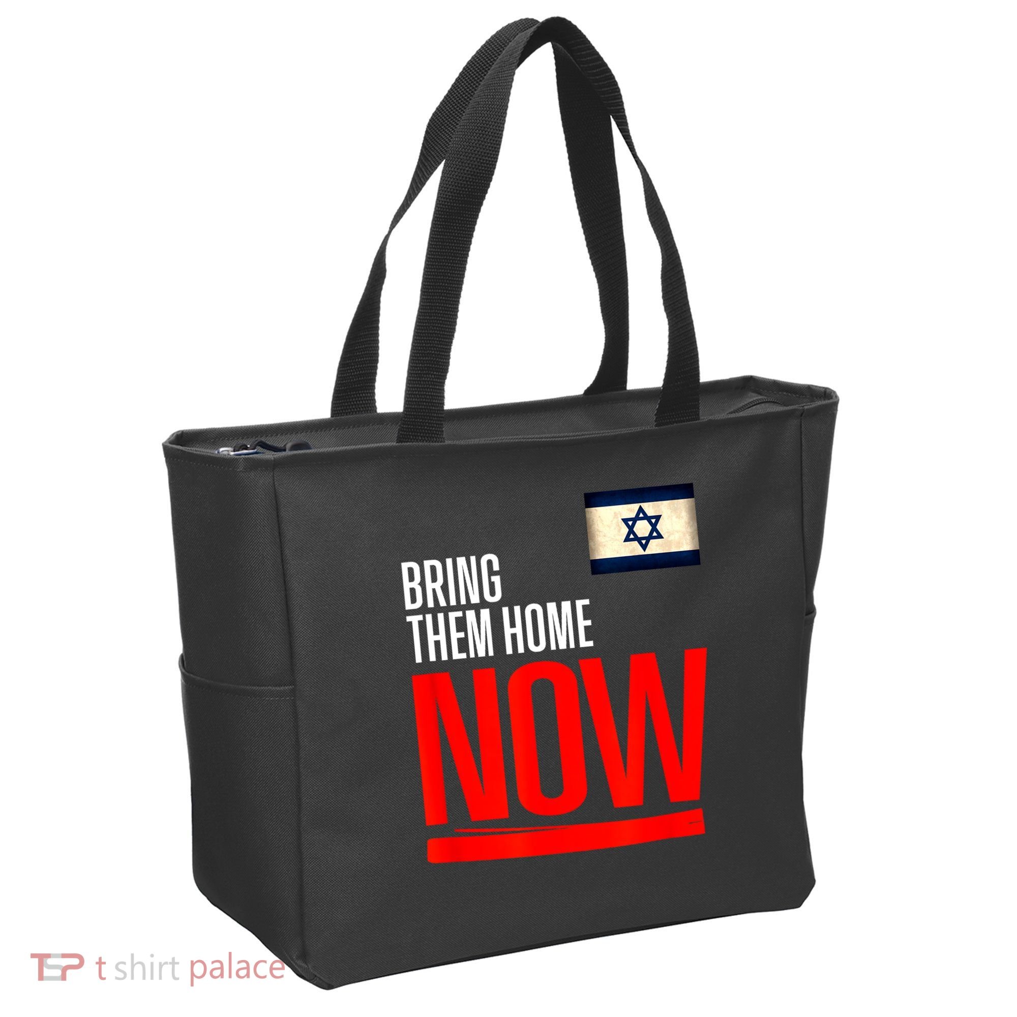 Bring Them Home Now! Stand With Israel Flag Tote Bag