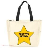Best Tits In Town Tote Bag thumb 0