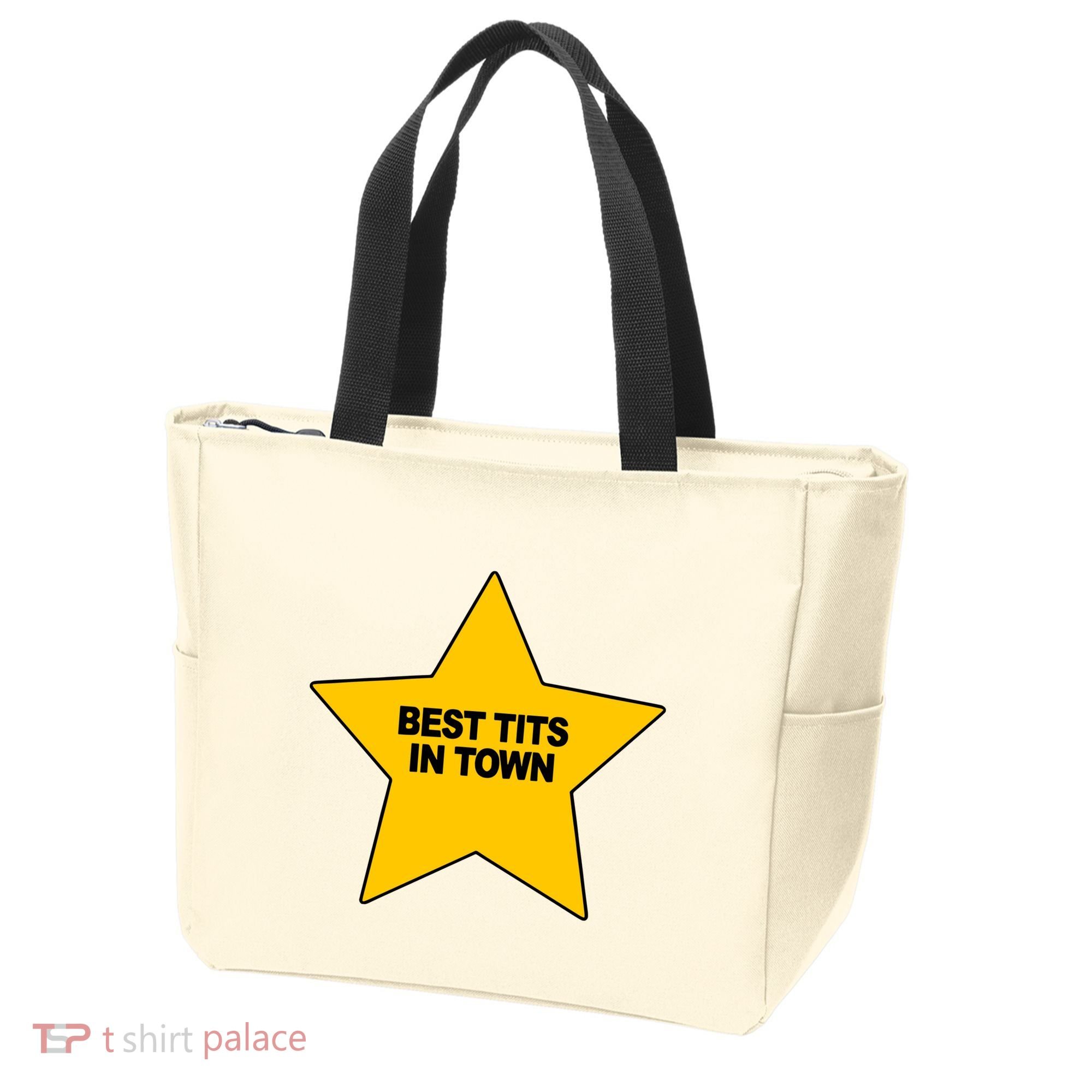 Best Tits In Town Tote Bag