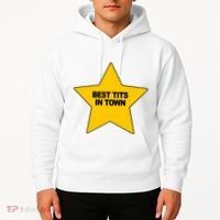 Best Tits In Town Hoodie thumb 2