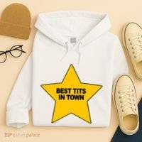 Best Tits In Town Hoodie thumb 4