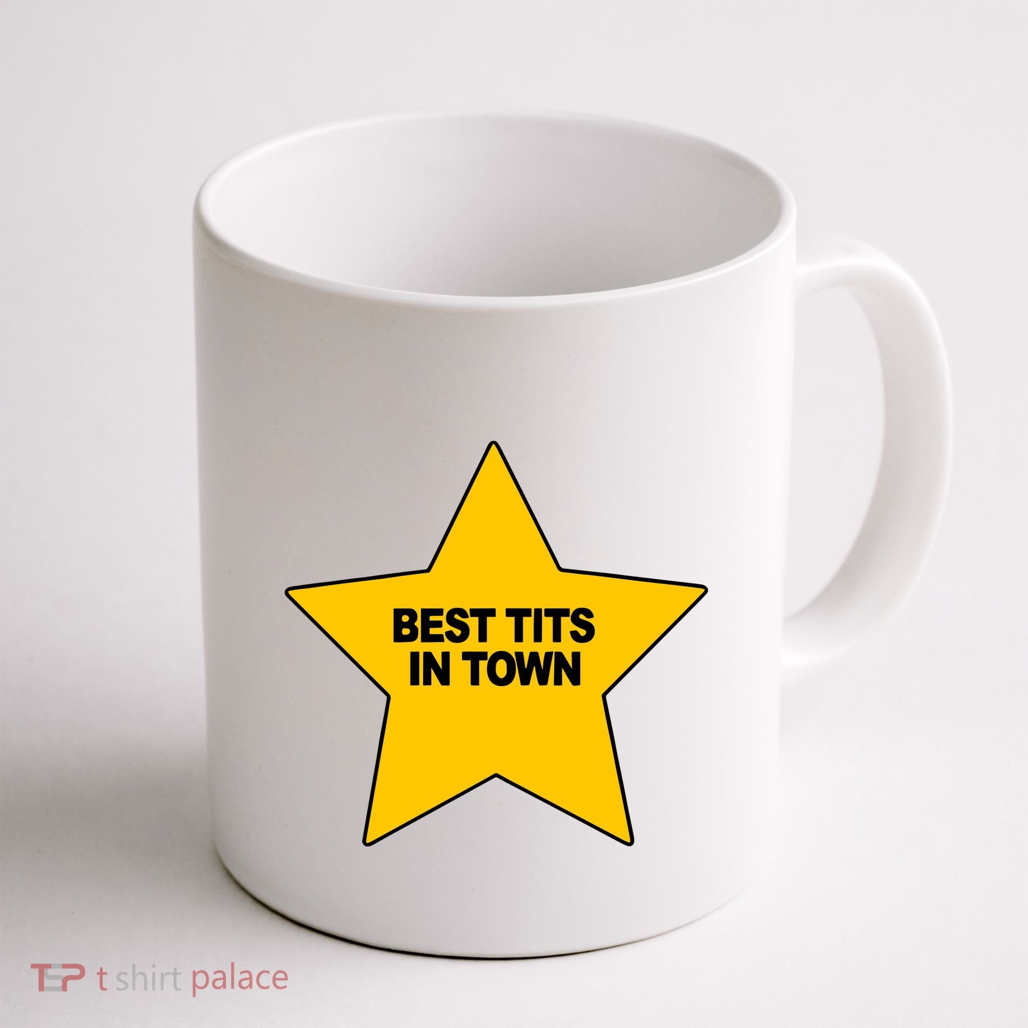 Best Tits In Town Coffee Mug