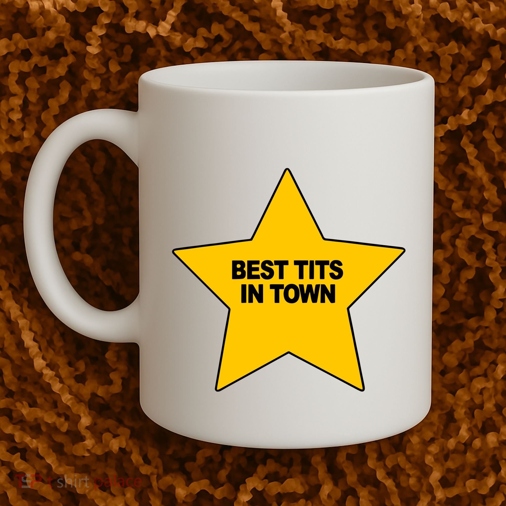 Best Tits In Town Coffee Mug