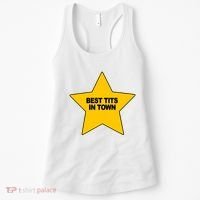 Best Tits In Town Women's Tank Top thumb 0