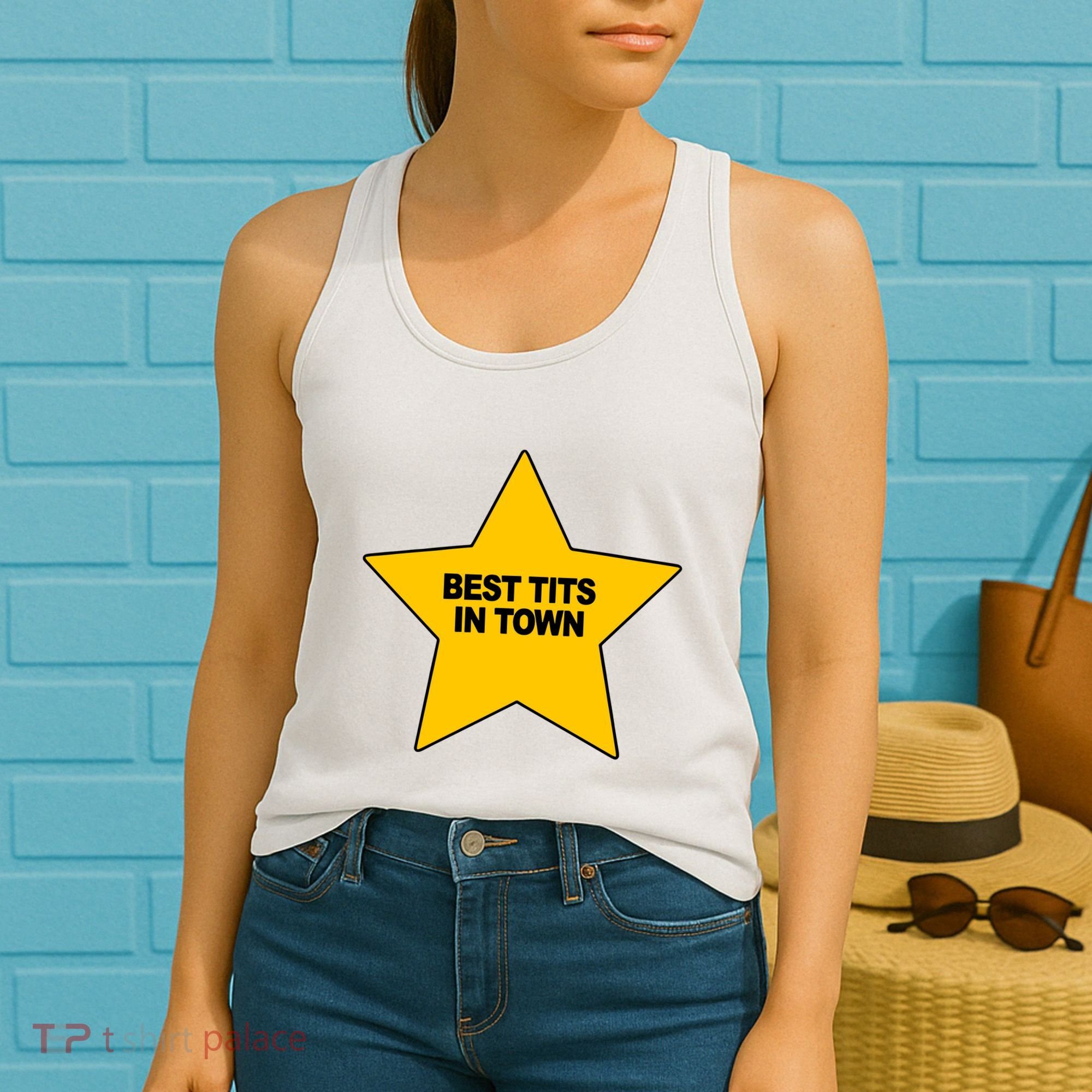 Best Tits In Town Women's Tank Top
