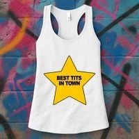 Best Tits In Town Women's Tank Top thumb 3