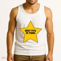 Best Tits In Town Tank Top thumb 3