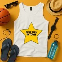 Best Tits In Town Tank Top thumb 4