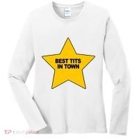 Best Tits In Town Women's Long Sleeve Shirt thumb 0