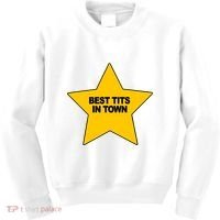 Best Tits In Town Kids Sweatshirt thumb 0