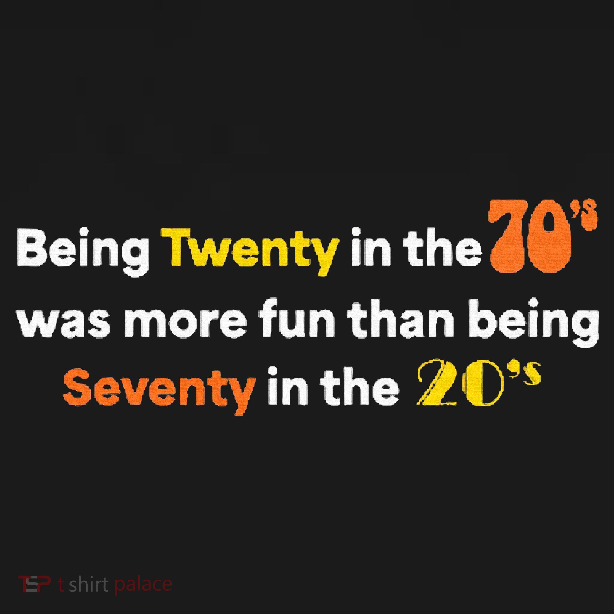 Being Twenty In The 70s Was Much More Fun Than Women's Tank Top