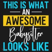 Babysitter This Is What An Awesome Sitter Looks Like Gift Doggie Tank thumb 4