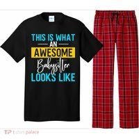 Babysitter This Is What An Awesome Sitter Looks Like Gift Pajama Set thumb 0