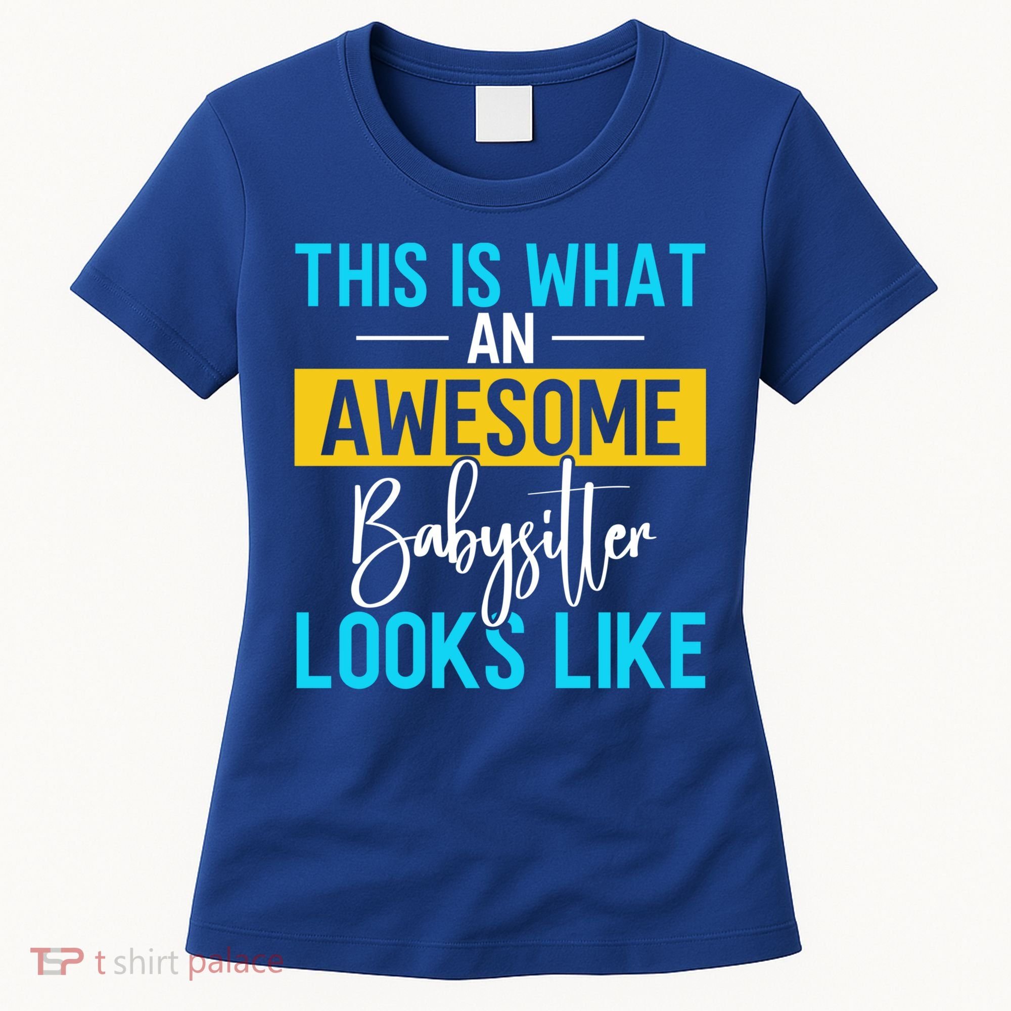 Babysitter This Is What An Awesome Sitter Looks Like Gift Women's T-Shirt