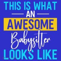 Babysitter This Is What An Awesome Sitter Looks Like Gift Kids Sweatshirt thumb 2
