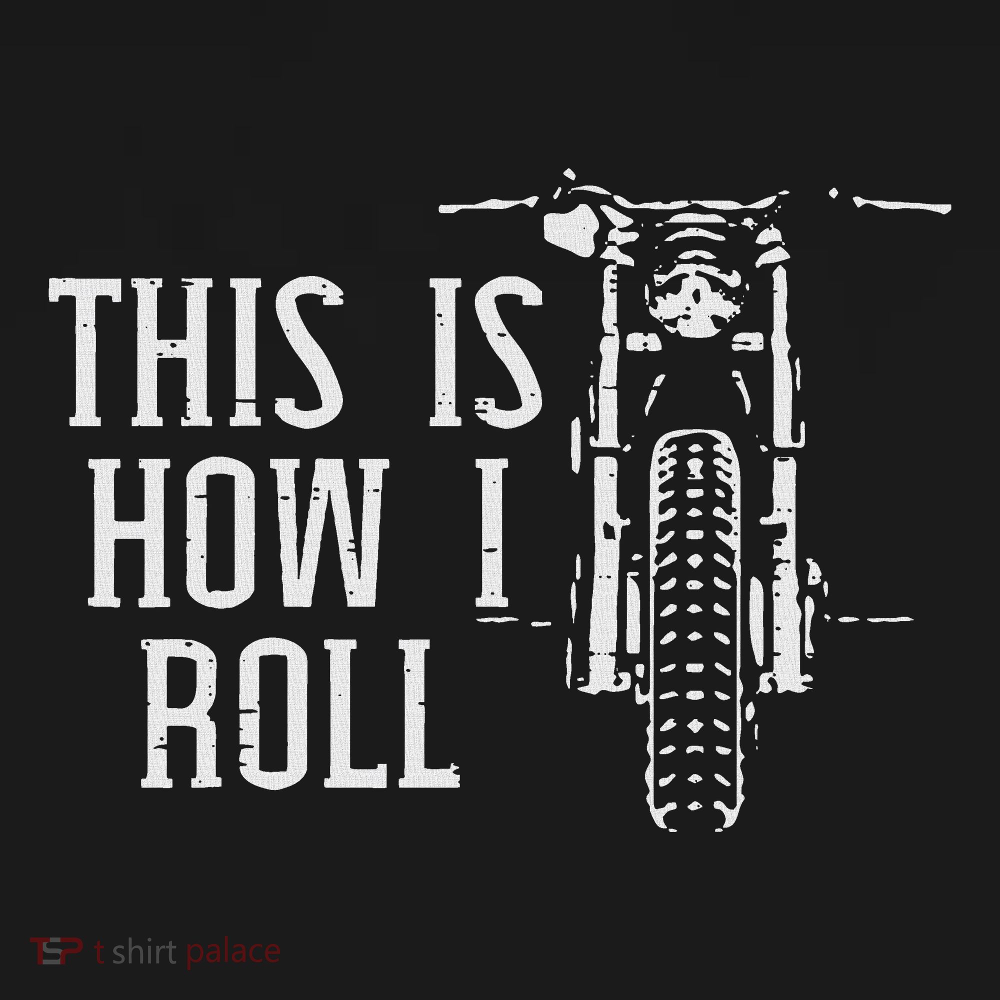 Biker This Is How I Roll Motorcycle Motorbike Women Long Sleeve Shirt