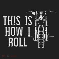 Biker This Is How I Roll Motorcycle Motorbike Women Beanie thumb 2