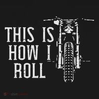 Biker This Is How I Roll Motorcycle Motorbike Women Coaster thumb 2