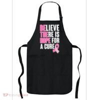 Believe There Is Hope For A Cure Be The Hope Breast Cancer Awareness Apron thumb 0