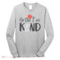 Be The I In Kind Cute Baby Elephant Long Sleeve Shirt thumb 0