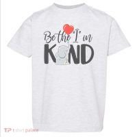 Be The I In Kind Cute Baby Elephant Toddler T-Shirt thumb 0