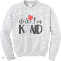 Be The I In Kind Cute Baby Elephant Kids Sweatshirt thumb 0