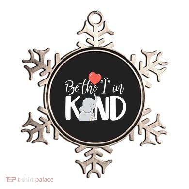 Be The I In Kind Cute Baby Elephant Ornament