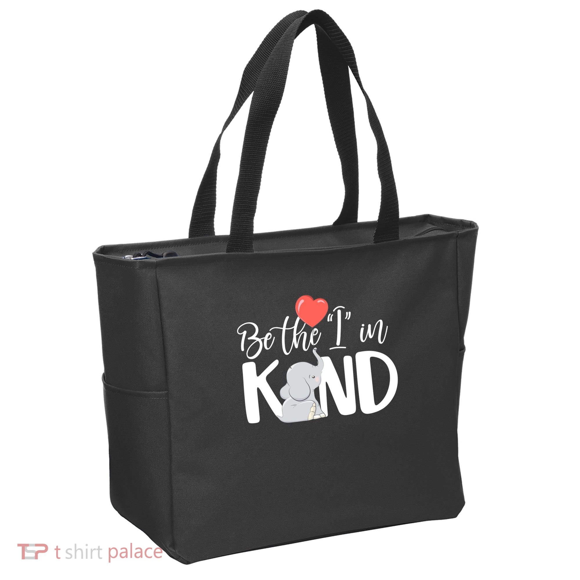 Be The I In Kind Cute Baby Elephant Tote Bag