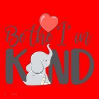 Be The I In Kind Cute Baby Elephant Santa Hat thumb 1