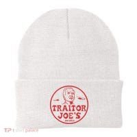 Biden Traitor Joe’s Army Funny Traitor Joe Beanie thumb 0