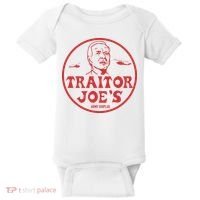 Biden Traitor Joe’s Army Funny Traitor Joe Baby Bodysuit thumb 0