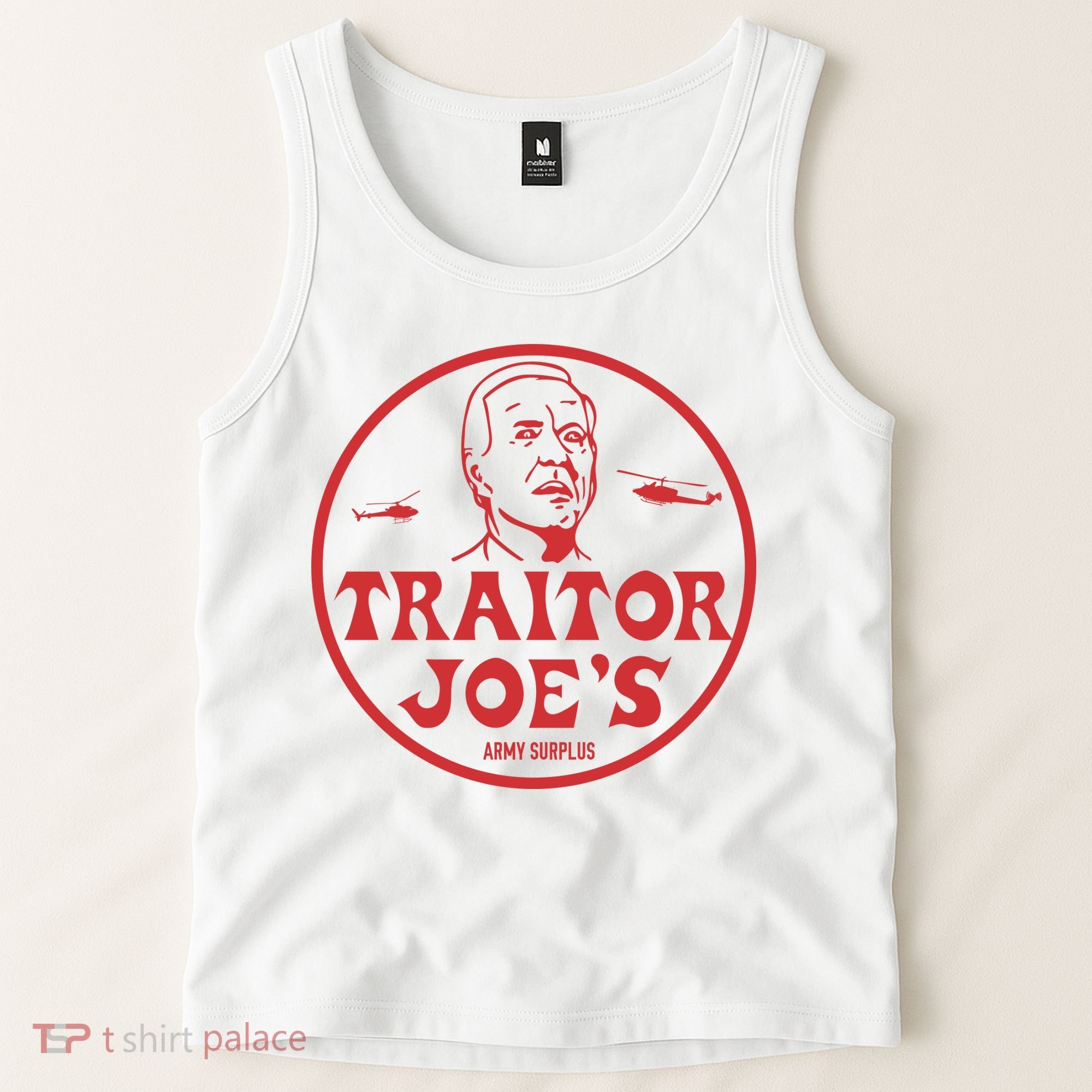 Biden Traitor Joe’s Army Funny Traitor Joe Tank Top