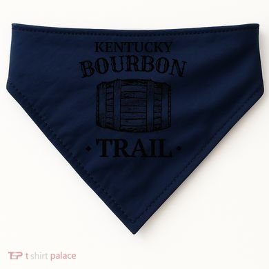 Bourbon Trail Kentucky KY Whiskey Gift USA-Made Doggie Bandana