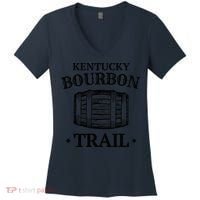 Bourbon Trail Kentucky KY Whiskey Gift Women's V-Neck T-Shirt thumb 0