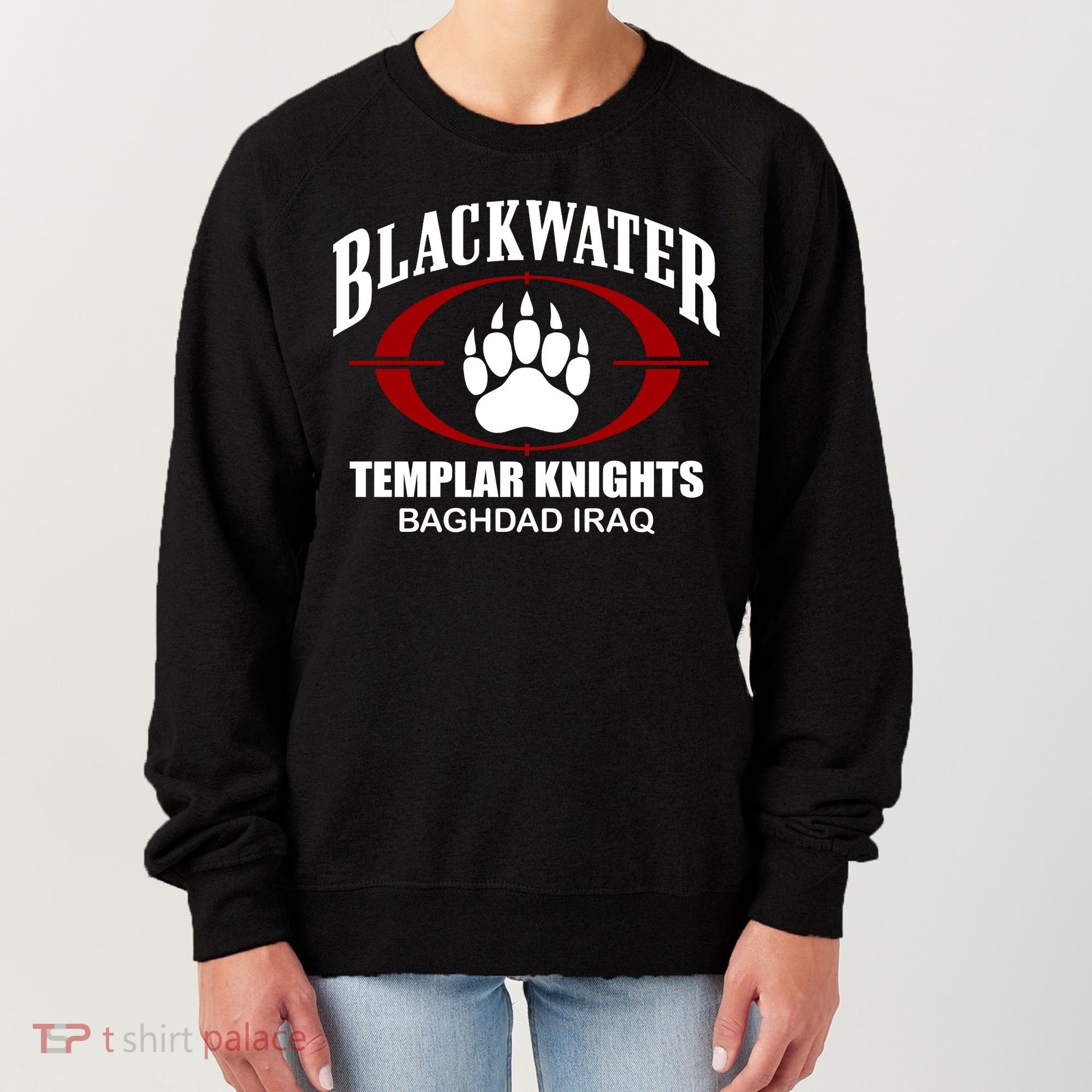 Blackwater Templar Knights Baghad Iraq Women's Sweatshirt