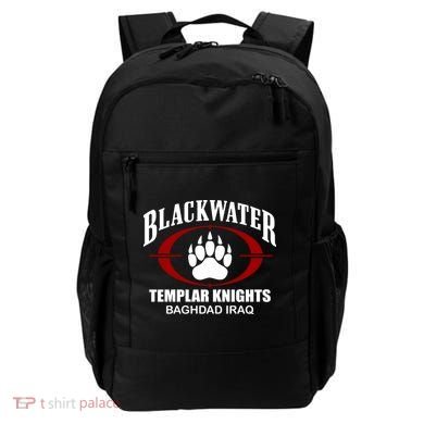 Blackwater Templar Knights Baghad Iraq Backpack
