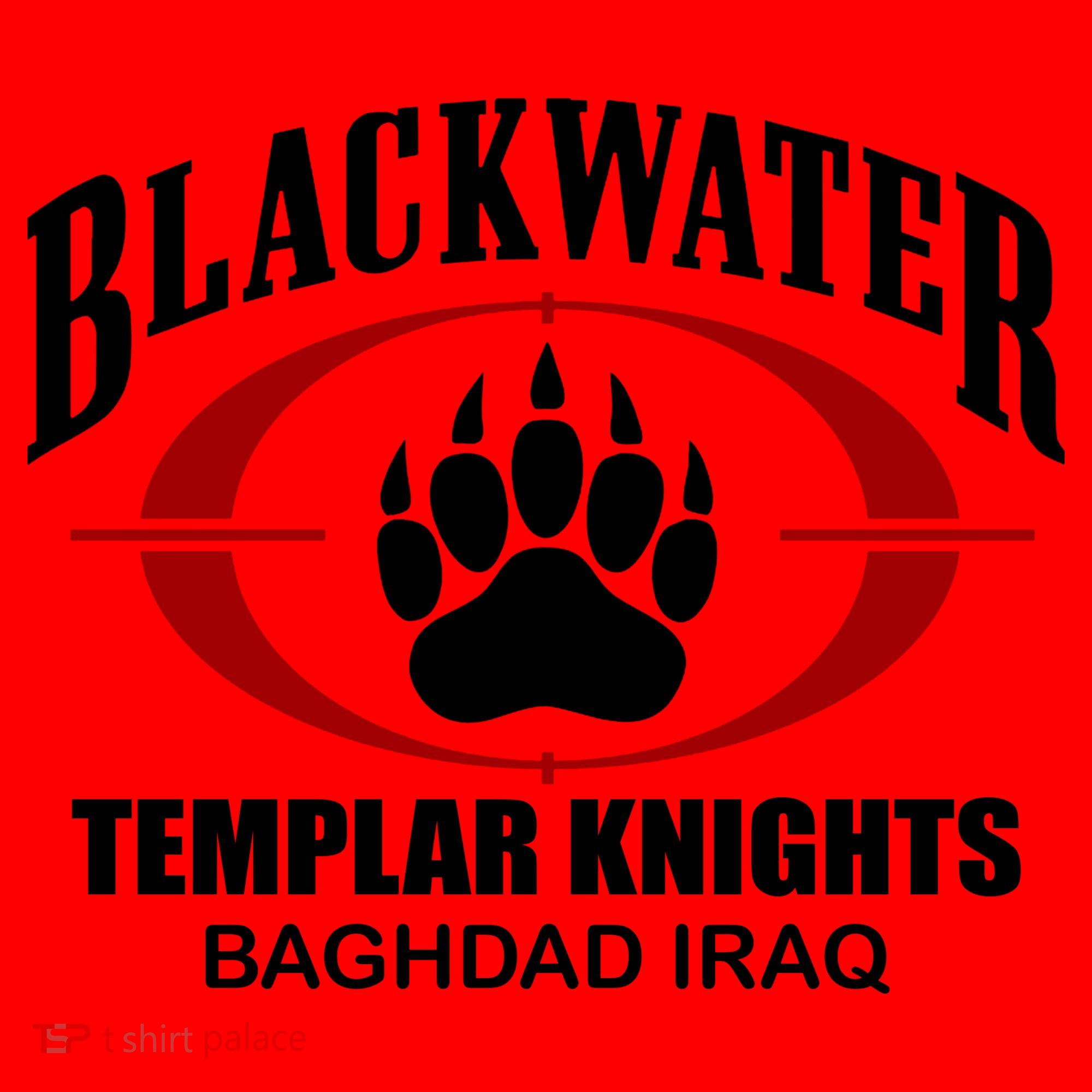Blackwater Templar Knights Baghad Iraq Santa Hat