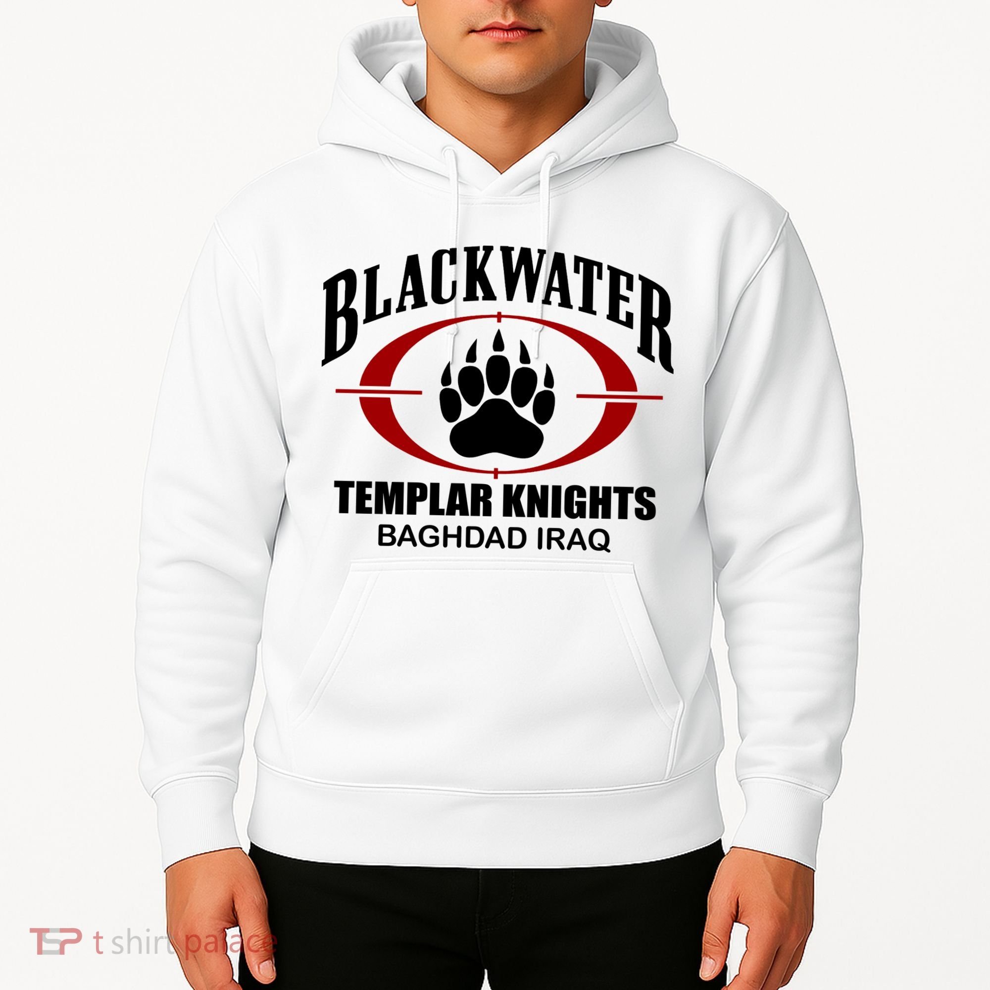 Blackwater Templar Knights Baghad Iraq Hoodie