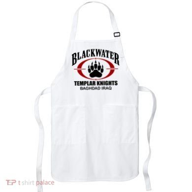 Blackwater Templar Knights Baghad Iraq Apron