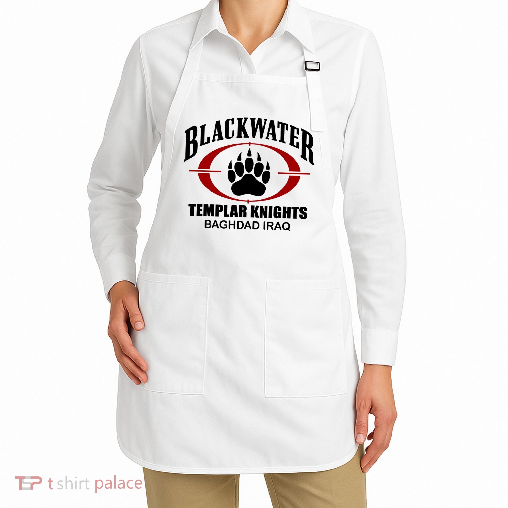 Blackwater Templar Knights Baghad Iraq Apron