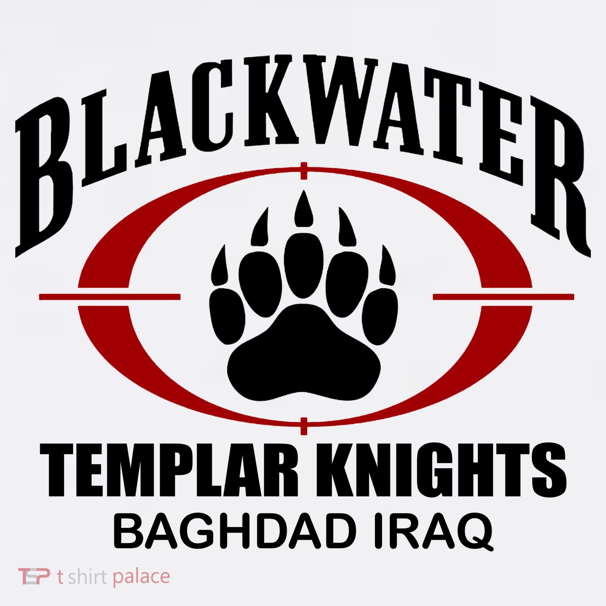 Blackwater Templar Knights Baghad Iraq Apron