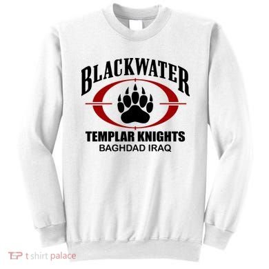 Blackwater Templar Knights Baghad Iraq Sweatshirt